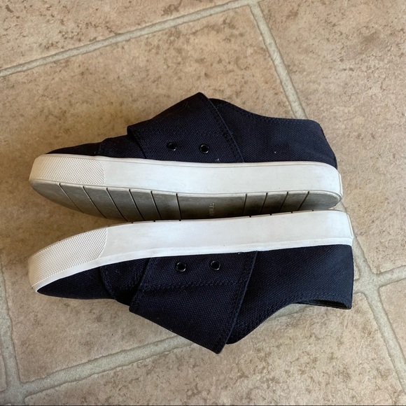 Vince Blair Velcro Canvas Slip On Sneakers Size 5 - Picture 6 of 7